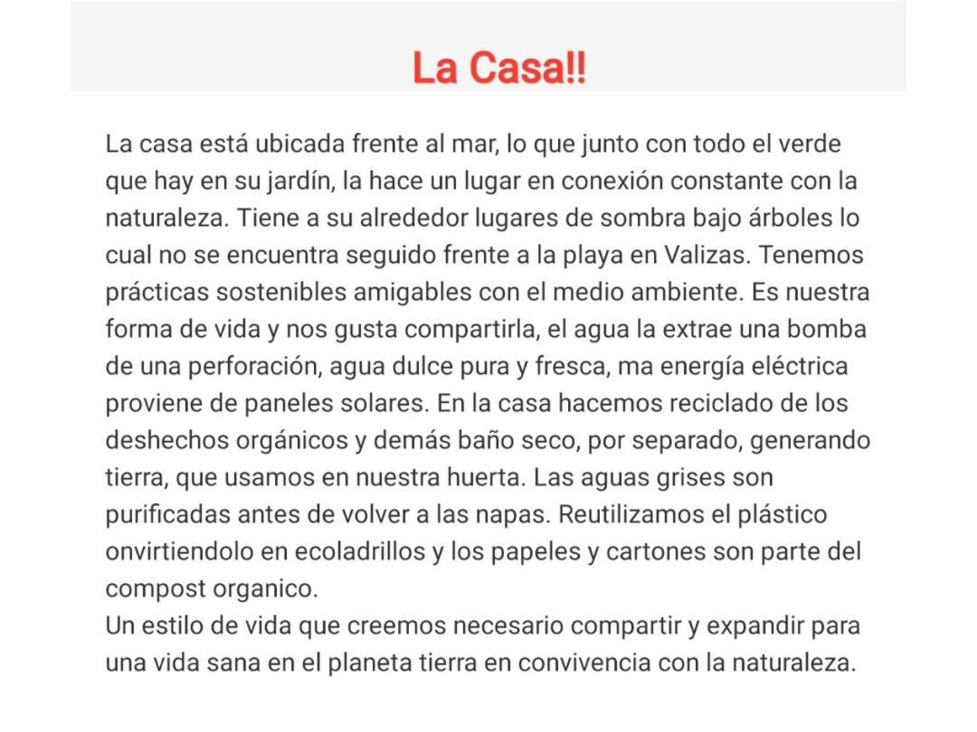 Casa Candombe Y Mar 바라 데 발리자스 외부 사진